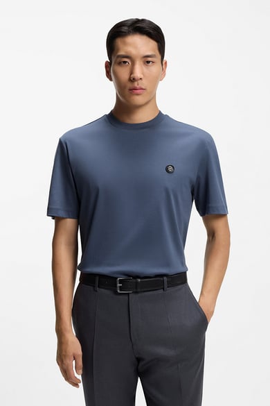 ΜΠΛΟΥΖΑ T-SHIRT BOSS - 468 ΣΙΕΛ